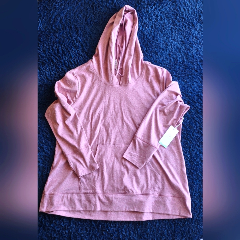 Balance Collection 1X Pink active hoodie